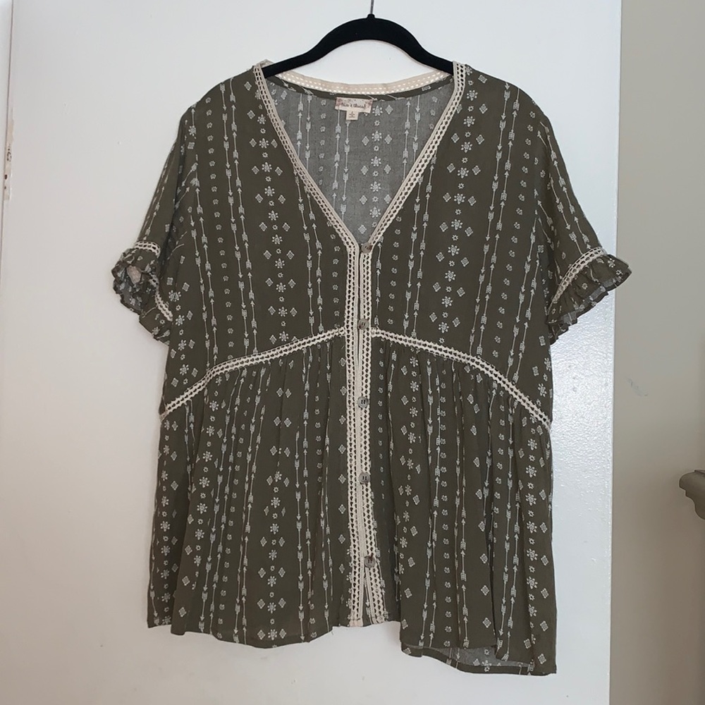 Hem And Thread Top - image 1